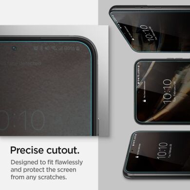 Комплект защитных стекол Spigen (SGP) Screen Protector EZ Fit Glas.tR для Samsung Galaxy S22 (S901)
