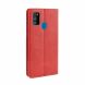 Чехол Deexe Retro Style для Samsung Galaxy M30s (M307) / Galaxy M21 (M215) - Red. Фото 4 из 10