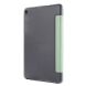 Чехол Deexe Silk Texture для Samsung Galaxy Tab A7 Lite (T220/T225) - Green. Фото 3 из 8