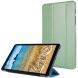 Чехол Deexe Silk Texture для Samsung Galaxy Tab A7 Lite (T220/T225) - Green. Фото 1 из 8