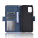 Чехол Deexe Wallet Stand для Samsung Galaxy A02s (A025) - Blue. Фото 5 из 11