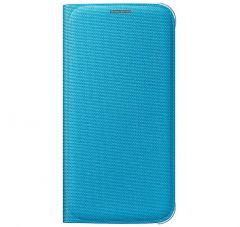 Чехол Flip Wallet Fabric для Samsung S6 (G920) EF-WG920BBEGRU - Blue