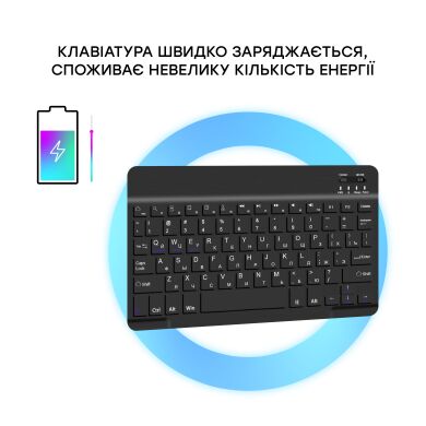 Чехол-клавиатура AirON Premium для Samsung Galaxy A7 10.4 (T500/505) - Black