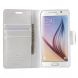 Чехол MERCURY Sonata Diary для Samsung Galaxy S6 (G920) - White. Фото 5 из 9