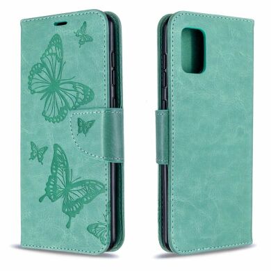 Чехол UniCase Butterfly Pattern для Samsung Galaxy A31 (A315) - Green