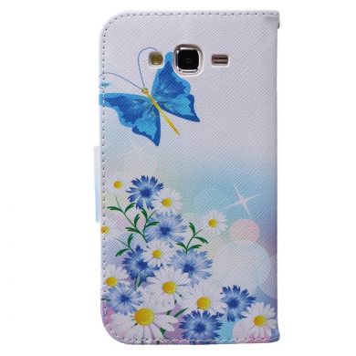 Чехол-книжка UniCase Life Style для Samsung Galaxy J7 (J700) / J7 Neo (J701) - Butterfly in Flowers B