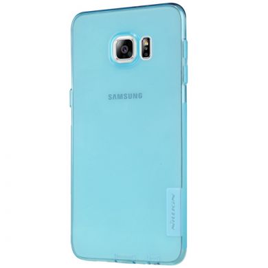 Силиконовая накладка NILLKIN Nature TPU для Samsung Galaxy S6 edge+ (G928) - Blue