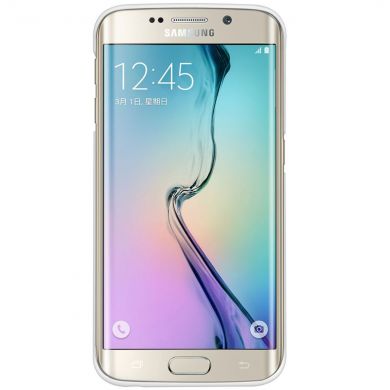 Пластиковая накладка NILLKIN Frosted Shield для Samsung Galaxy S6 edge (G925) - White