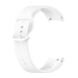 Ремешок Deexe Silicone Watchband для Samsung Galaxy Watch 4 Classic / Watch 4 - White. Фото 2 из 10