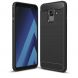 Защитный чехол UniCase Carbon для Samsung Galaxy A8+ 2018 (A730) - Black. Фото 1 из 7