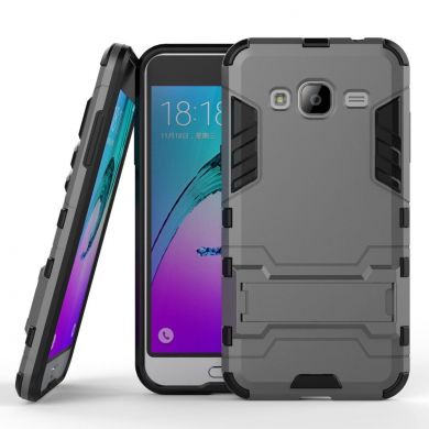 Защитная накладка UniCase Hybrid для Samsung Galaxy J3 2016 (J320) - Gray