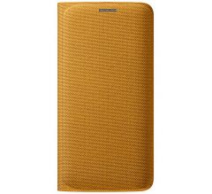 Чохол Flip Wallet Textil для Samsung S6 EDGE (G925) EF-WG925BBEGRU - Yellow
