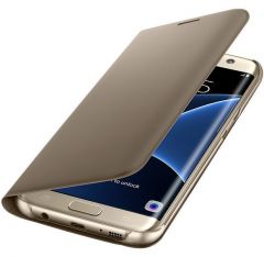 Чехол Flip Wallet для Samsung Galaxy S7 edge (G935) EF-WG935PFEGRU - Gold