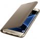 Чехол Flip Wallet для Samsung Galaxy S7 edge (G935) EF-WG935PFEGRU - Gold. Фото 1 из 4