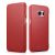Кожаный чехол ICARER Slim для Samsung Galaxy S7 edge (G935) - Red