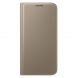 Чехол Flip Cover для Samsung Galaxy S7 (G930) EF-WG930PFEGRU - Gold. Фото 2 из 4