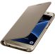Чехол Flip Cover для Samsung Galaxy S7 (G930) EF-WG930PFEGRU - Gold. Фото 1 из 4