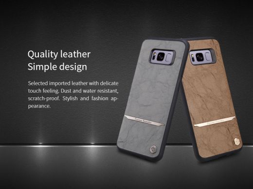 Защитный чехол NILLKIN Mercier Case для Samsung Galaxy S8 (G950) - Brown