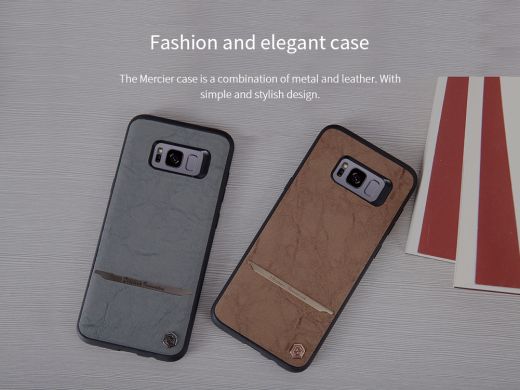 Защитный чехол NILLKIN Mercier Case для Samsung Galaxy S8 (G950) - Brown