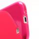 Силиконовая накладка Deexe S Line для Samsung Galaxy S4 (i9500) - Pink. Фото 5 из 7