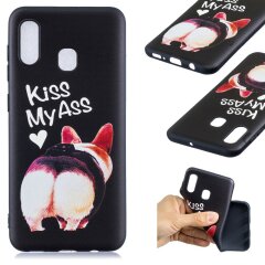 Силиконовый (TPU) чехол UniCase Color Style для Samsung Galaxy A30 (A305) - Kiss My Ass