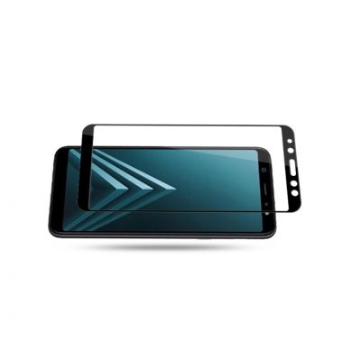 Защитное стекло AMORUS Full Glue Tempered Glass для Samsung Galaxy A6+ 2018 (A605) - Black