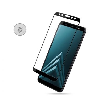 Защитное стекло AMORUS Full Glue Tempered Glass для Samsung Galaxy A6+ 2018 (A605) - Black