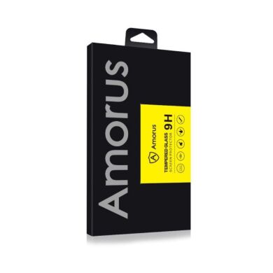 Защитное стекло AMORUS Full Glue Tempered Glass для Samsung Galaxy S21 (G991) - Black
