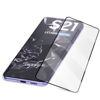 Защитное стекло AMORUS Full Glue Tempered Glass для Samsung Galaxy S21 (G991) - Black