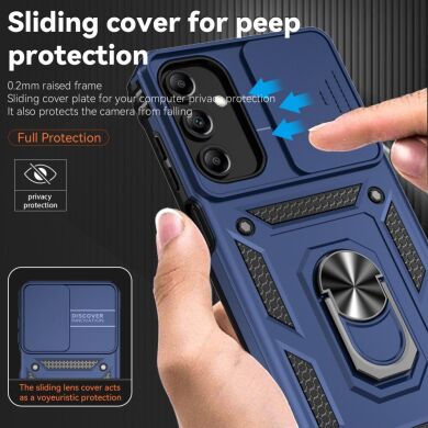 Защитный чехол Deexe Armor Shield для Samsung Galaxy A55 (A556) - Green