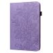Защитный чехол Deexe Flower Print для Samsung Galaxy Tab S6 lite / S6 Lite (2022/2024) - Purple. Фото 2 из 9