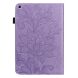 Защитный чехол Deexe Flower Print для Samsung Galaxy Tab S6 lite / S6 Lite (2022/2024) - Purple. Фото 3 из 9