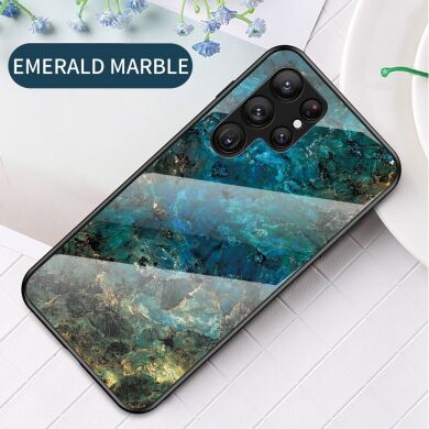 Защитный чехол Deexe Gradient Pattern для Samsung Galaxy S23 Ultra - Emerald