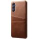 Защитный чехол Deexe Pocket Case для Samsung Galaxy M34 (M346) - Brown. Фото 1 из 4