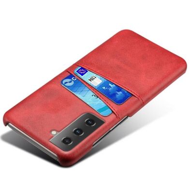 Защитный чехол Deexe Pocket Case для Samsung Galaxy S21 (G991) - Red