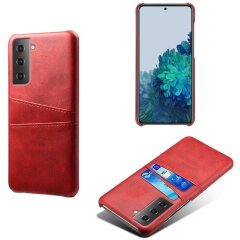 Защитный чехол Deexe Pocket Case для Samsung Galaxy S21 (G991) - Red