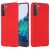 Защитный чехол Deexe Silicone Case для Samsung Galaxy S21 Plus - Red