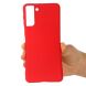 Защитный чехол Deexe Silicone Case для Samsung Galaxy S21 Plus - Red. Фото 5 из 6