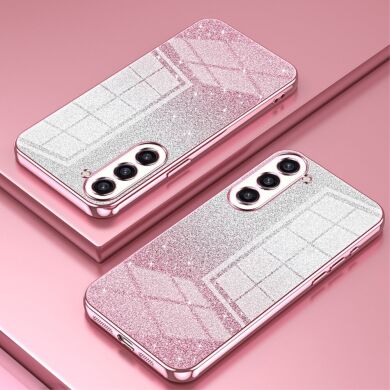 Защитный чехол Deexe Sparkles Cover для Samsung Galaxy S23 Plus (S916) - Pink