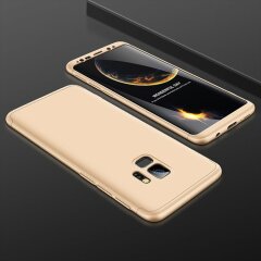 Защитный чехол GKK Double Dip Case для Samsung Galaxy S9 (G960) - Gold