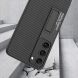 Защитный чехол GKK Leather Stand для Samsung Galaxy S23 - Carbon Fiber. Фото 5 из 11