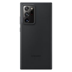 Защитный чехол Leather Cover для Samsung Galaxy Note 20 Ultra (N985) EF-VN985LBEGRU - Black