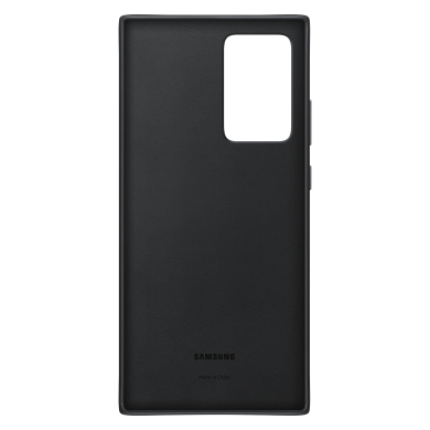 Защитный чехол Leather Cover для Samsung Galaxy Note 20 Ultra (N985) EF-VN985LBEGRU - Black