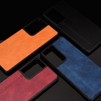 Защитный чехол UniCase Leather Series для Samsung Galaxy S21 Ultra - Blue