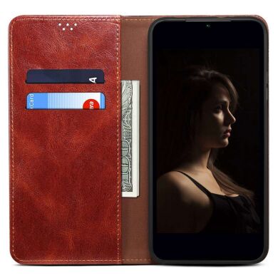 Защитный чехол UniCase Leather Wallet для Samsung Galaxy S23 - Brown