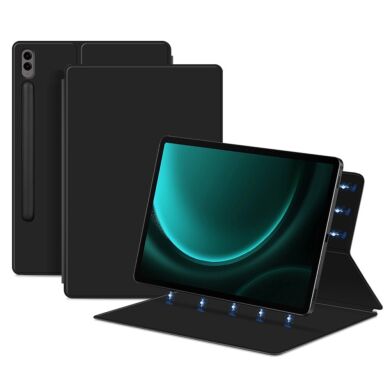 Защитный чехол UniCase Magnetic Stand для Samsung Galaxy Tab S9 FE Plus (X610/616) - Black