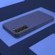 Защитный чехол UniCase Twill Soft для Samsung Galaxy S21 FE (G990) - Blue. Фото 3 из 8