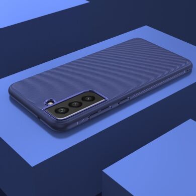 Защитный чехол UniCase Twill Soft для Samsung Galaxy S21 FE (G990) - Blue