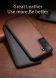 Защитный чехол X-LEVEL Leather Back Cover для Samsung Galaxy S21 (G991) - Green. Фото 5 из 9
