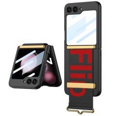 Захисний чохол GKK Strap Cover для Samsung Galaxy Flip 5 - Black